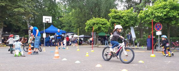 Fahrrad-Geschicklichkeits-Parcours des Radsportverein Bliesransbach
